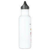 Bouteille D'eau Le football de la fille rocailleux (Gauche)