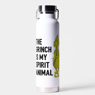 Bouteille D'eau Le Grinch est mon Animal Spirituel