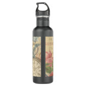 Bouteille D'eau Le lapin blanc Alice au pays des merveilles (Dos)