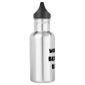 Bouteille D'eau Le meilleur Baba du monde du Black Text (Gauche)