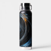 Bouteille D'eau Le monde de l'art Abstrait (Arrière)