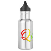 Bouteille D'eau Le mot unique expressif et étrange de SlipperyJoe (Gauche)