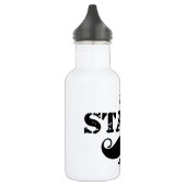 Bouteille D'eau Le Motif de la moustache Stache (Gauche)