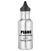 Bouteille D'eau Le piano n'est pas tout (Gauche)