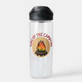 Bouteille D'eau Le Roi Du Feu De Campagne (Arrière)