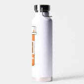 Bouteille D'eau Le roller est ma drogue (Gauche)