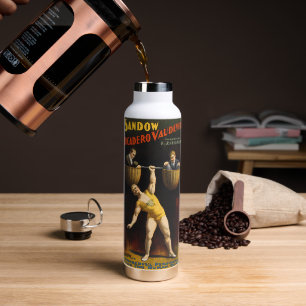 Bouteille D'eau Le Sandow Eugen Sandow Vaudeville Weightlifter