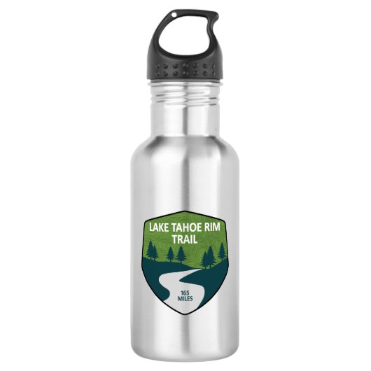 Bouteille D'eau Le sentier du lac Tahoe (Devant)