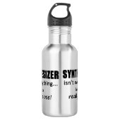 Bouteille D'eau Le synthétiseur n'est pas tout (Devant)