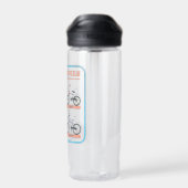 Bouteille D'eau Le tableau des vélos de Goonies (Arrière)