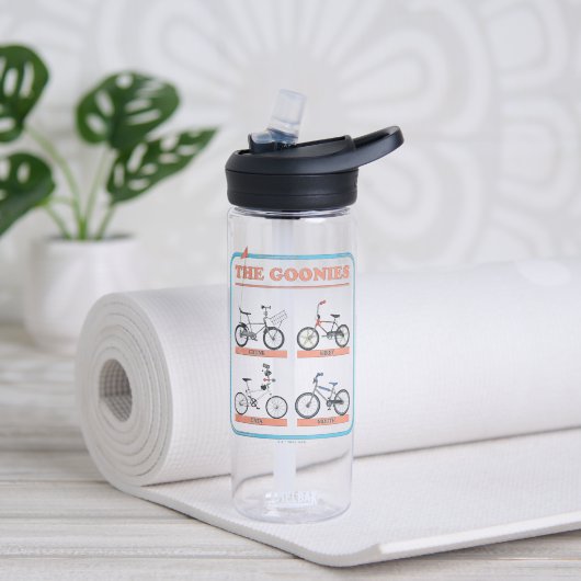 Bouteille D'eau Le tableau des vélos de Goonies (Yoga)