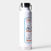 Bouteille D'eau Le tableau des vélos de Goonies (Avant)