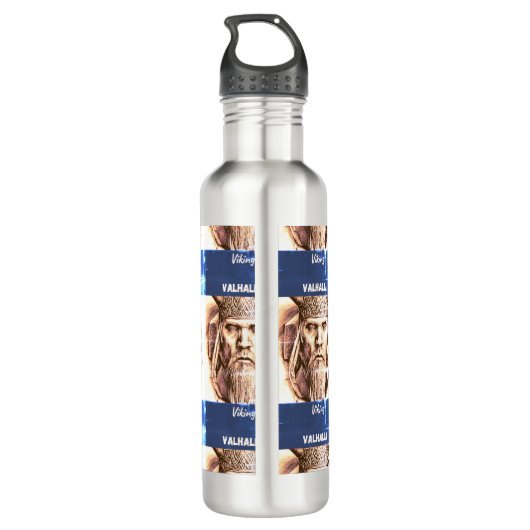 Bouteille D'eau Le Viking de Valhalla (Dos)