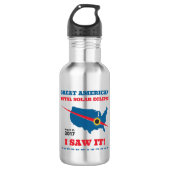 Bouteille D'eau L'éclipse solaire totale - 2017 - je l'ai vue ! (Devant)