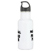 Bouteille D'eau Lecteur Piccolo normal (Dos)