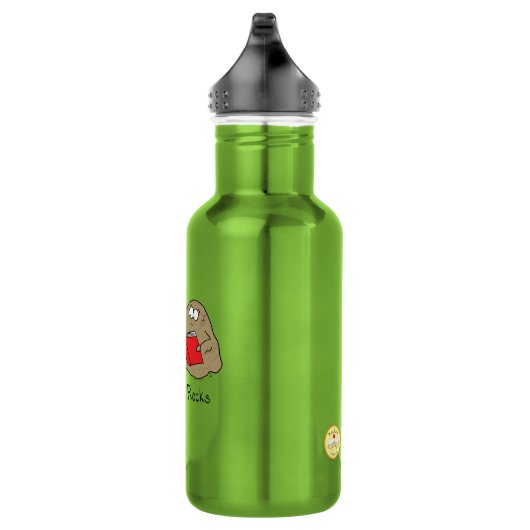 Bouteille D'eau Lecture Rocks Joli dessin pour enfants (Droite)