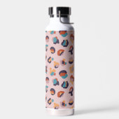 Bouteille D'eau Leopard animal rose moderne (Gauche)
