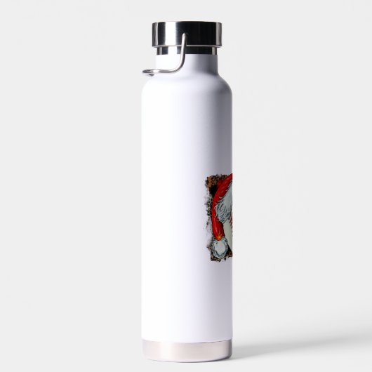 Bouteille D'eau Leopard de baseball de Noël (Plage)