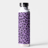 Bouteille D'eau Leopard Print, Léopard Spots, Purple Leopard (Gauche)