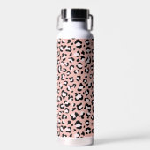 Bouteille D'eau Léopard Print, Léopard Spots, Rose Léopard (Avant)