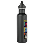 Bouteille D'eau L'équipe du suicide | Grille Rétro Avec Amanda Wal (Gauche)