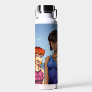 Bouteille D'eau Les amis à la plage