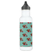 Bouteille D'eau Les amoureux du Cardinal Rouge sur Scooter (Droite)