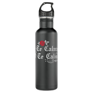 Bouteille D'eau Les Calmas O Le Calmo Funny Hispanique
