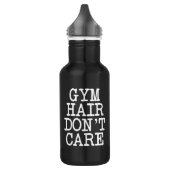 Bouteille D'eau Les cheveux de gymnase ne s'inquiètent pas la (Gauche)