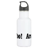 Bouteille D'eau Les CHIENS Sont Aussi Des Gens ! (Dos)