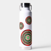 Bouteille D'eau Les couleurs de Noël (Avant)