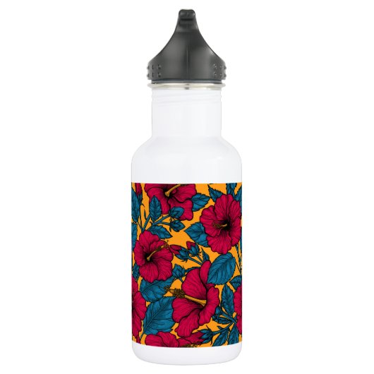 Bouteille D'eau Les fleurs d'Hibiscus (Droite)