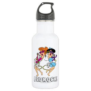 Bouteille D'eau Les Flintstones   Wilma et vedettes du rock de