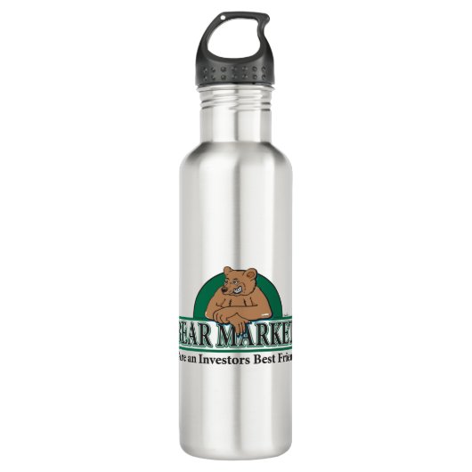 Bouteille D'eau Les marchés-ours-les-investisseurs-les-meilleurs-a (Devant)