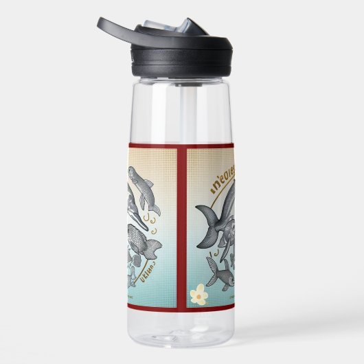 Bouteille D'eau "Les merveilles marines en péril" (Droite)