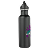 Bouteille D'eau Les Montagnes Appelent Randonnée Violet (Gauche)