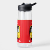 Bouteille D'eau Les passionnés de train ferroviaire britannique (Gauche)
