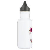 Bouteille D'eau Les pavots rose Fuchsia Meilleure Maman Jamais - F (Gauche)