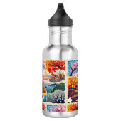 Bouteille D'eau "Les paysages saisonniers unissent" (Droite)