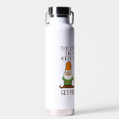 Bouteille D'eau Les petites voix gagnent plus de filles (Avant)