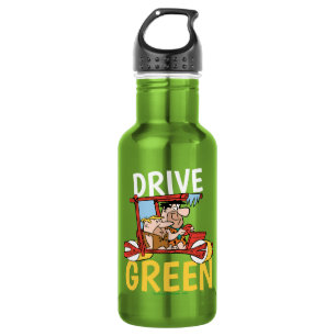 Bouteille D'eau Les Pierrafeu Fred & Barney - Drive Green