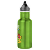 Bouteille D'eau Les Pierrafeu | Fred & Barney - Drive Green (Droite)