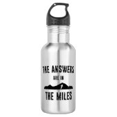 Bouteille D'eau Les Réponses Sont Dans Les Miles (Devant)