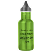 Bouteille D'eau Les voix sousaphes disent qu'il faut jouer (Gauche)