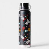 Bouteille D'eau L'espace extra-atmosphérique pour enfants et Motif (Arrière)