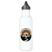 Bouteille D'eau Let’s Get Lost Retro Mountain Adventure Outdoor (Gauche)