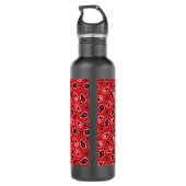 Bouteille D'eau LETTRE BANDE BOIS & BandANE K (Dos)