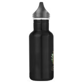 Bouteille D'eau LETTRE D'OR MONOGRAPHIQUE BOtanique Élégante B (Gauche)