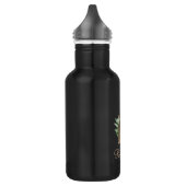 Bouteille D'eau LETTRE D'OR MONOGRAPHIQUE BOtanique Élégante R (Gauche)