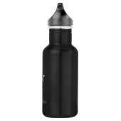 Bouteille D'eau LETTRE D'OR MONOGRAPHIQUE BOtanique Élégante Y (Droite)